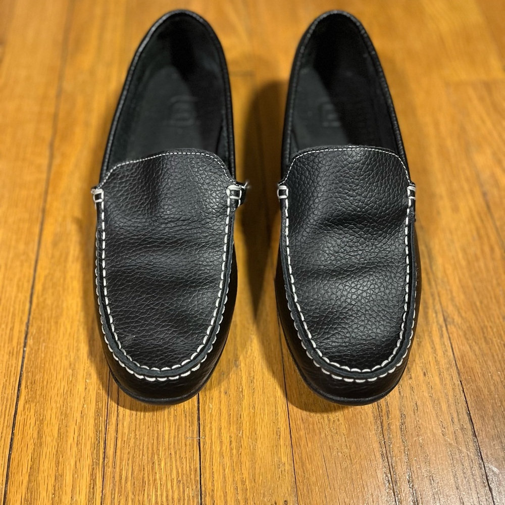 FootJoy Golf Club Casual Black Slip-On Loafers
